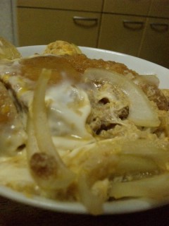 カツ丼つくった